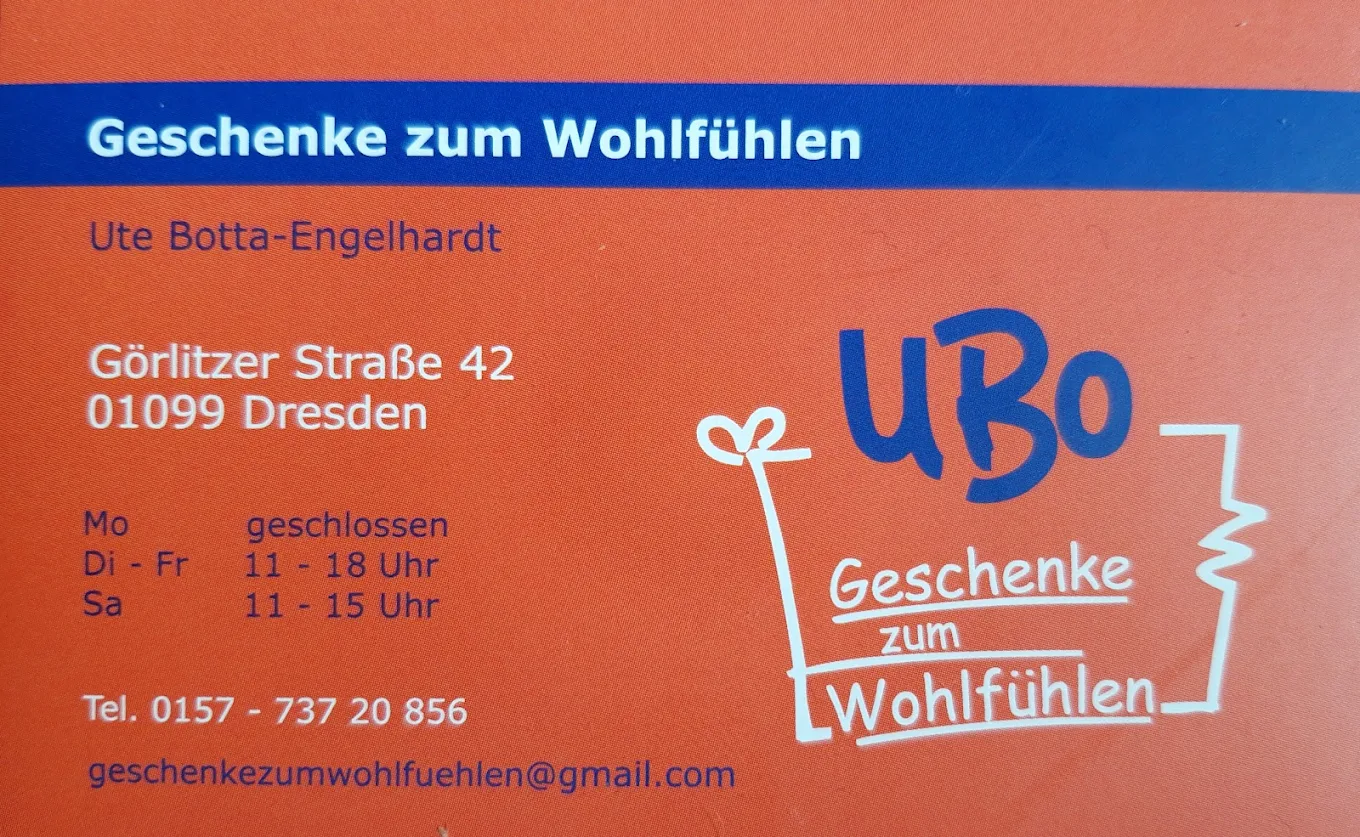 UBO Geschenke zum Wohlfühlen Bannerbild