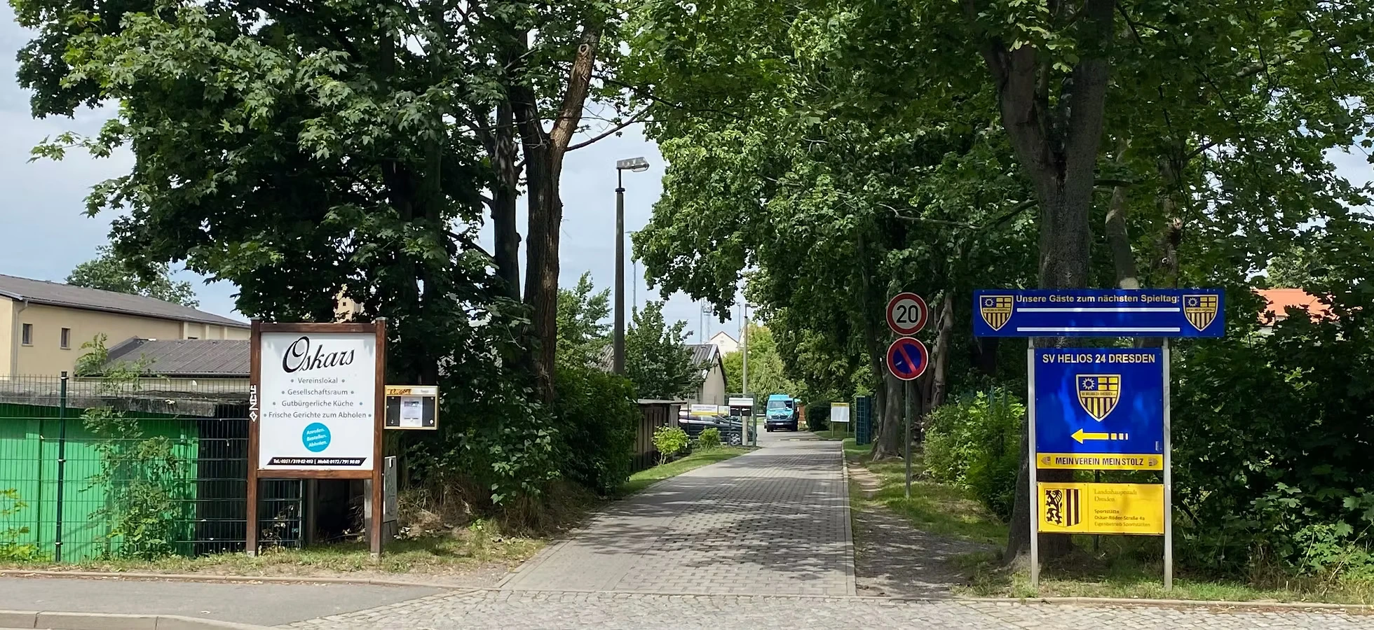 Oskars Vereinslokal Bannerbild