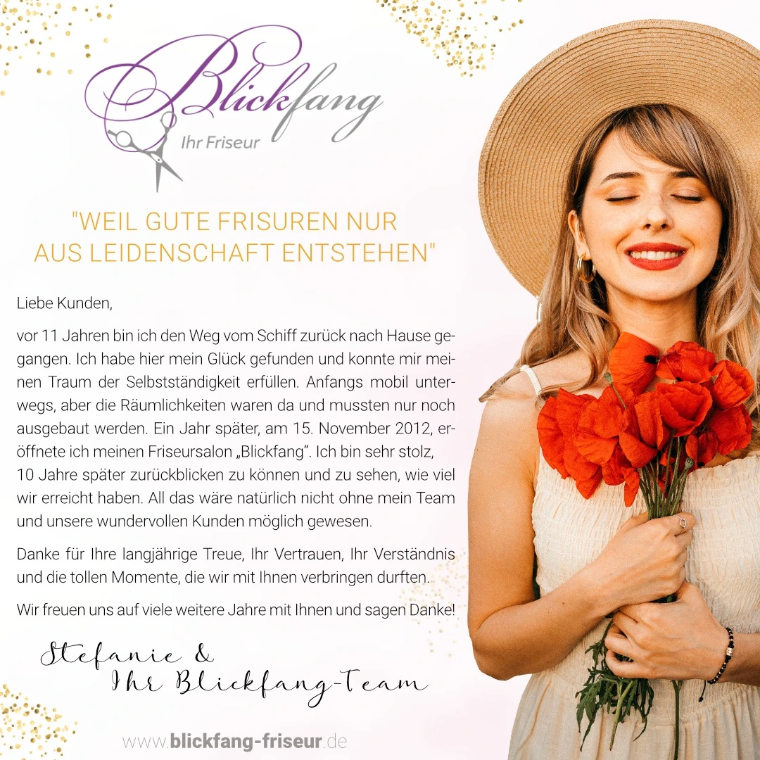 Blickfang - Ihr Friseur Bannerbild